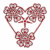 Lace Valentine Hearts #3