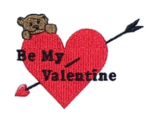 Be My Valentine Teddy Bear