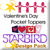 Valentine's Day Pocket Toppers