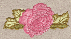 Rose w/Grape Leaves 1 (Small)
