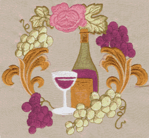Wine Wreath