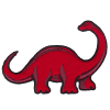 Dinosaur 1 (Large Appliqué)