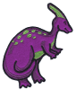 Dinosaur 3 (Large Appliqué)