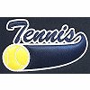Tennis 2 Color Appliqué