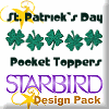 St. Patrick's Day Pocket Toppers
