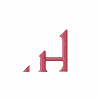Left Slant Triangle Letter H