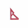 Right Slant Triangle Letter B
