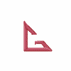 Right Slant Triangle Letter G