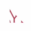 Right Slant Triangle Letter Y