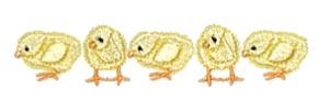 Baby Chicks Pocket Topper