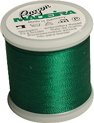 Madeira Rayon No. 40 - 200m Spool / 1250 Emerald Green
