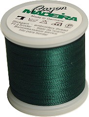 Madeira Rayon No. 40 - 200m Spool / 1304 Forest Green