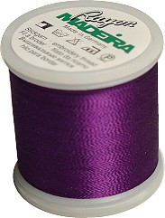 Madeira Rayon No. 40 - 200m Spool / 1122 Dark Purple