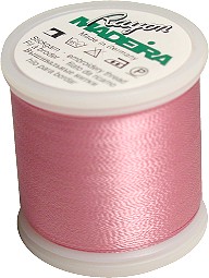 Madeira Rayon No. 40 - 200m Spool / 1116 Pink