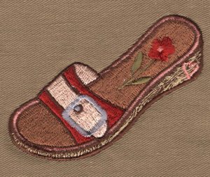 Sandal w/Flower & Heart