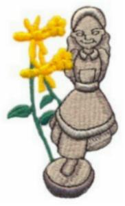 Daffodil Garden Girl