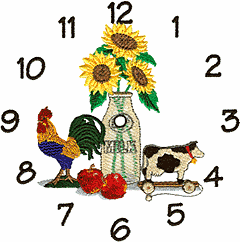 Country Clock (small)