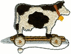 Cow Pull Toy