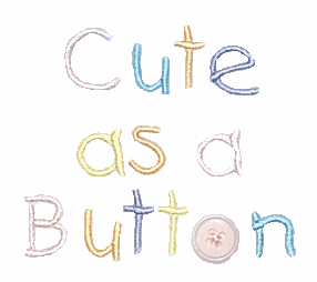 Cute as a Button