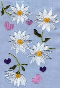 Daisies 'N' Hearts / Extra Large