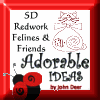 SD Redwork - Felines & Friends