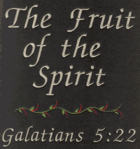 Fruit of the Spirit Verse, 1 (Larger)