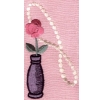 Rose Vase & Pearls
