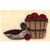 Decoy Duck & Fruit Basket