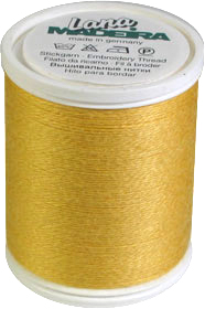 Madeira No. 12 - Wool Thread / 3724 Golden Yellow