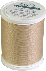 Madeira Wool Thread, 12wt, 200m Spool / 3842 Dark Cream