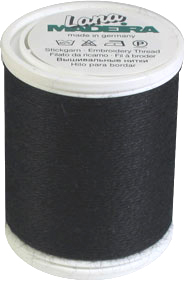 Madeira No. 12 - Wool Thread / 3892 Black