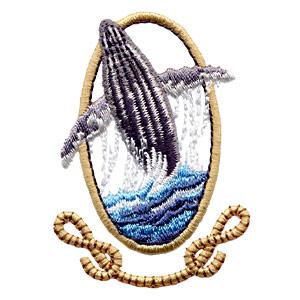 Whale Breach Emblem