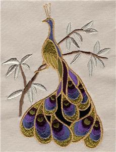 Asian Inspired Peacock
