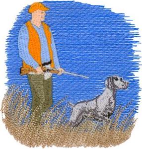 Hunter with Dog 1