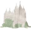 Salt Lake City, Utah LDS Temple, Light Density
