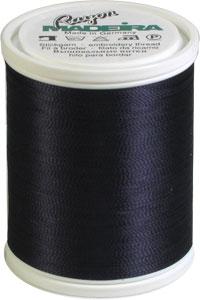 Madeira Rayon No. 40 - 1000m Spool / 1044 Blue Black