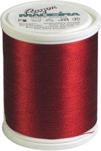 Madeira Rayon No. 40 - 1000m Spool / 1181 Bayberry Red