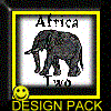 Africa Two Animals Design Pack