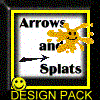 Arrows and Splats Design Pack