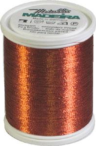 Madeira Metallic No. 40 - 1000m Spool / 05 Copper