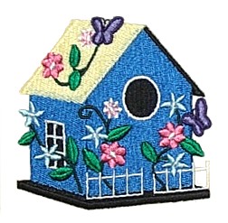 Butterfly Garden Birdhouse