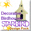 Decorative Birdhouses Design Pack