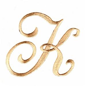 Small Monogram Letter K