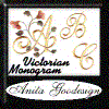 Victorian Monogram Home Decor Design Pack / Victorian Monogram-Download Only
