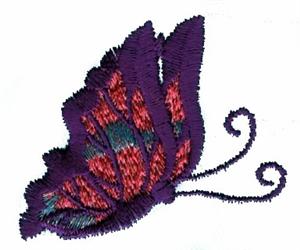 Purple and Red butterfly