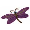 Purple Green and Light Purple Dragonfly