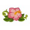 Hibiscus Flower, Leaves and Tendrils, Smaller
