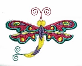Whimsical Dragonfly #3