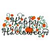 "Happy Halloween" Pumpkin Patch