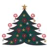 Christmas Tree Applique 1